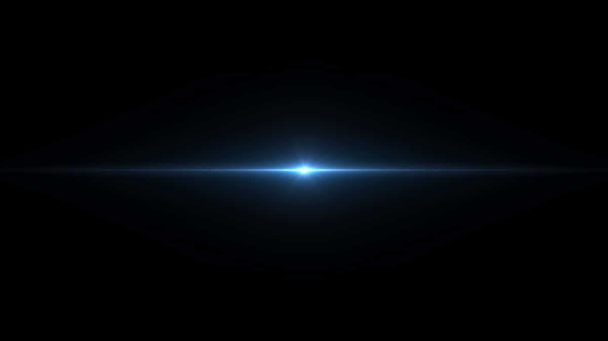 Blue_ Lens_ Flare_ Horizontal PNG Image