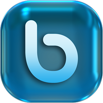 Blue_ Letter_ B_ Icon PNG Image