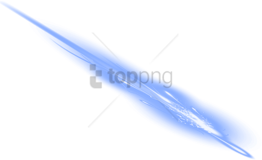 Blue Lightning Strike Graphic PNG Image