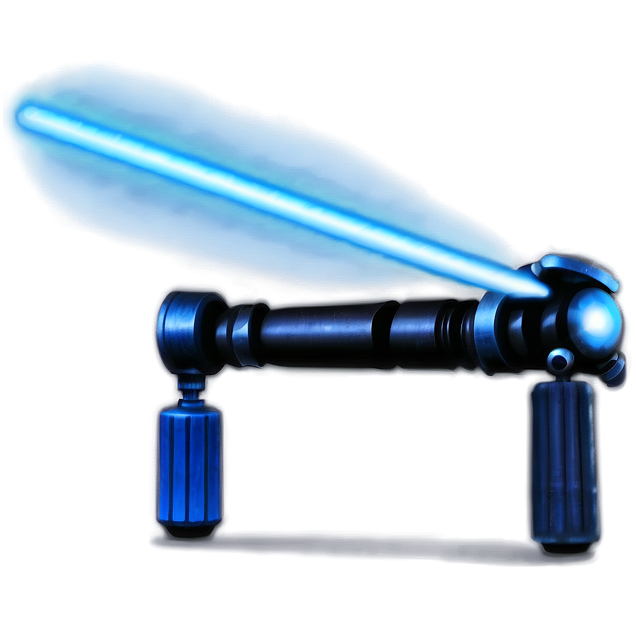 Blue Lightsaber A PNG Image