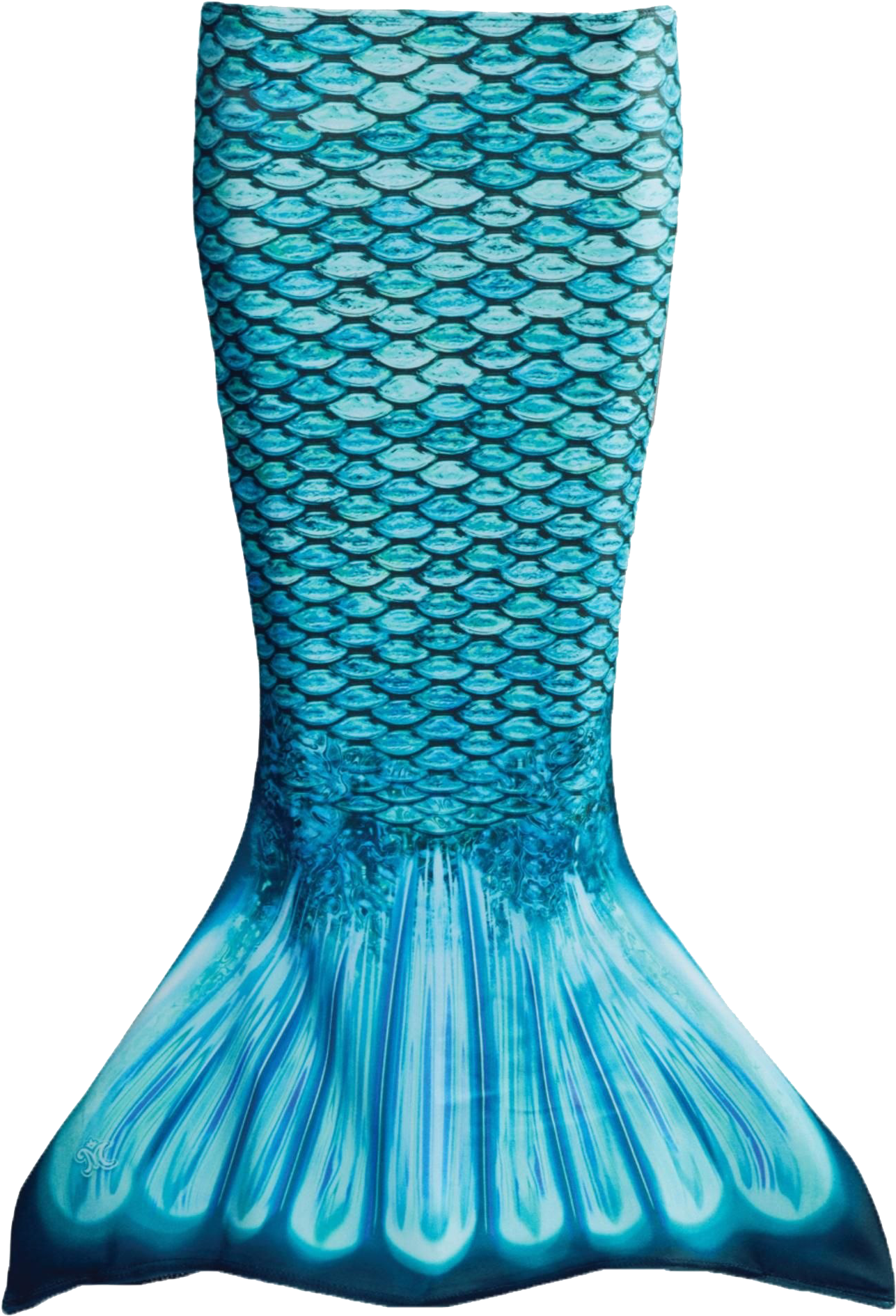 Blue Mermaid Tail Costume Accessory PNG Image