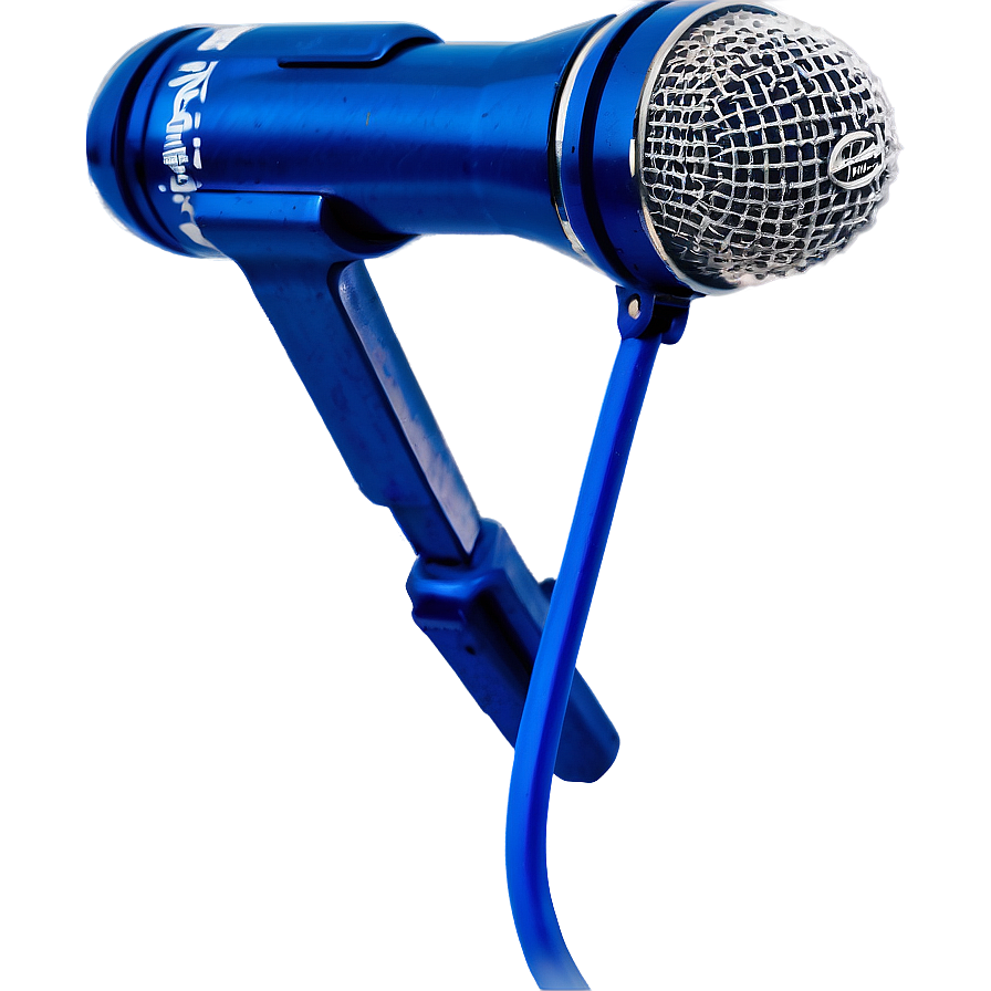 Blue Microphone Png Hxv80 PNG Image