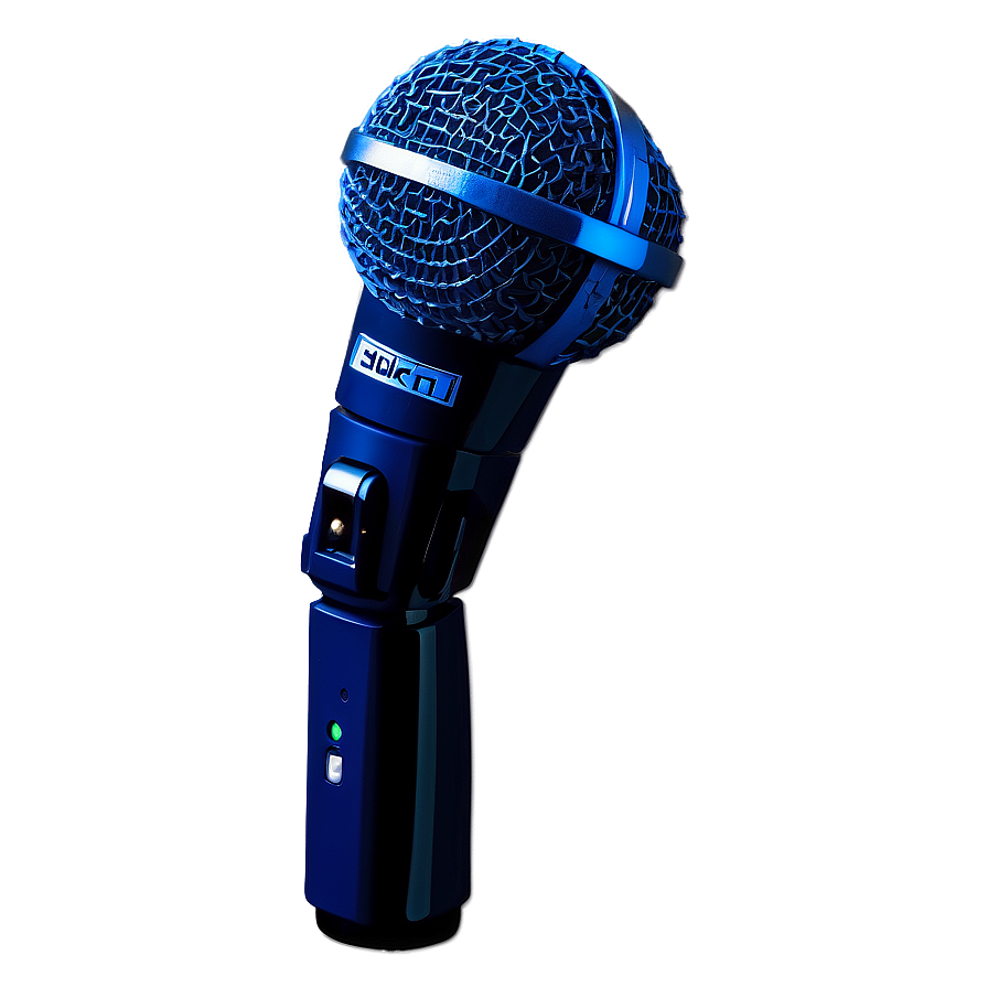 Blue Microphone Png Pwo PNG Image