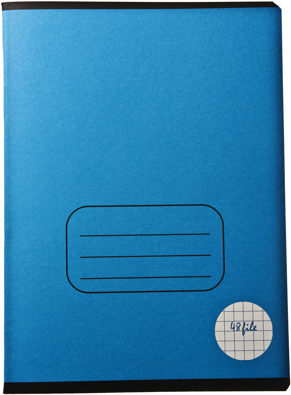 Blue Notebook Cover48 Sheets PNG Image