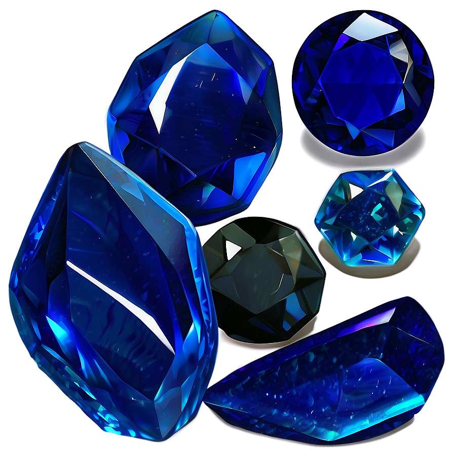 Blue Obsidian Gem Clipart Png 97 PNG Image