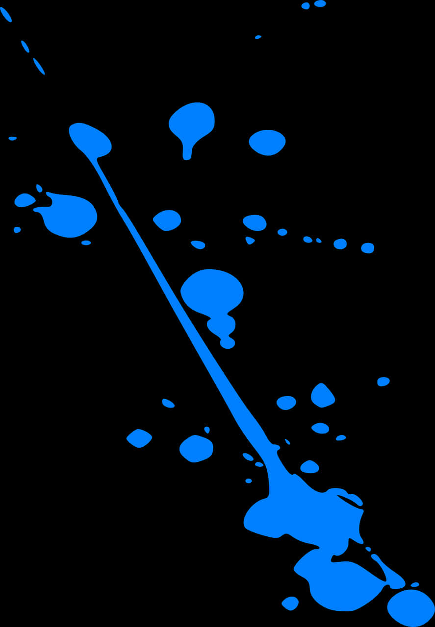 Blue_ Paint_ Splash_on_ Black_ Background.jpg PNG Image