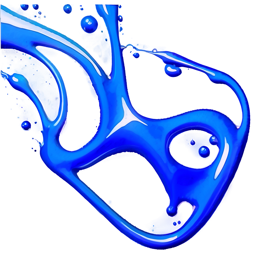 Blue Paint Splash Png 05062024 PNG Image