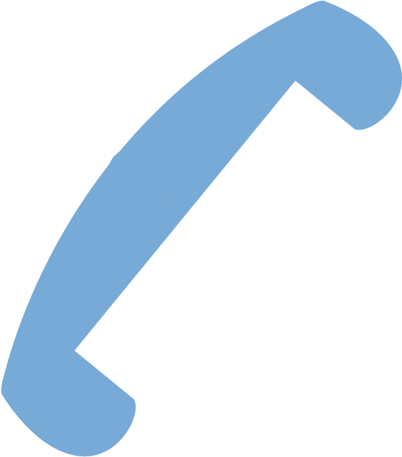 Blue Phone Icon PNG Image