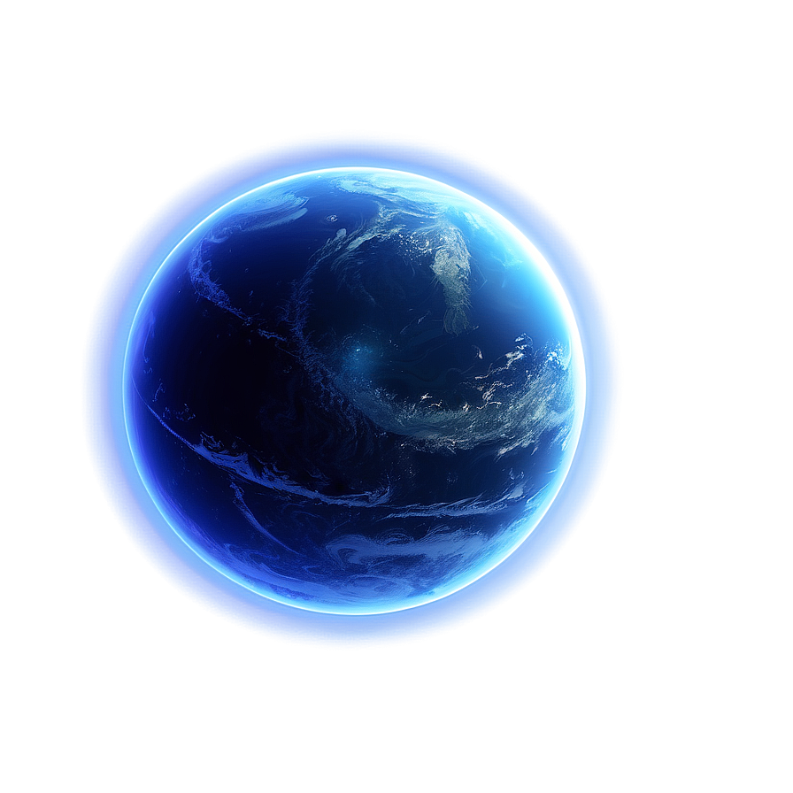 Blue Planet In Space Png Mtv PNG Image