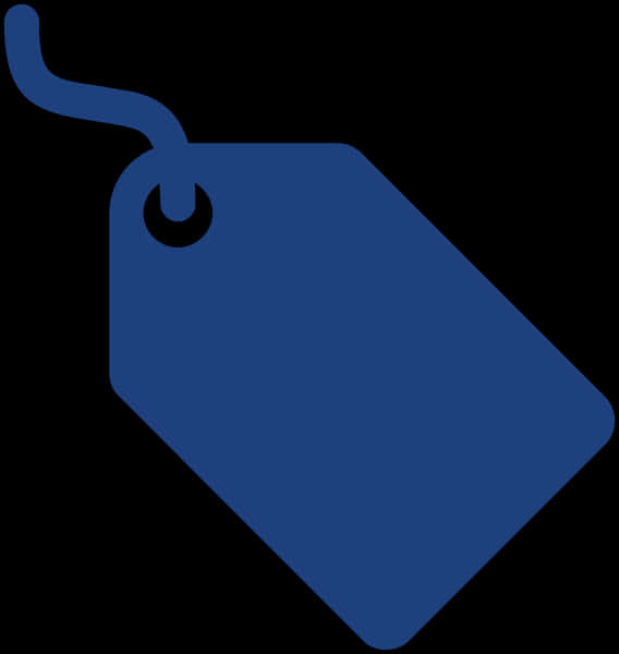 Blue Price Tag Vector PNG Image