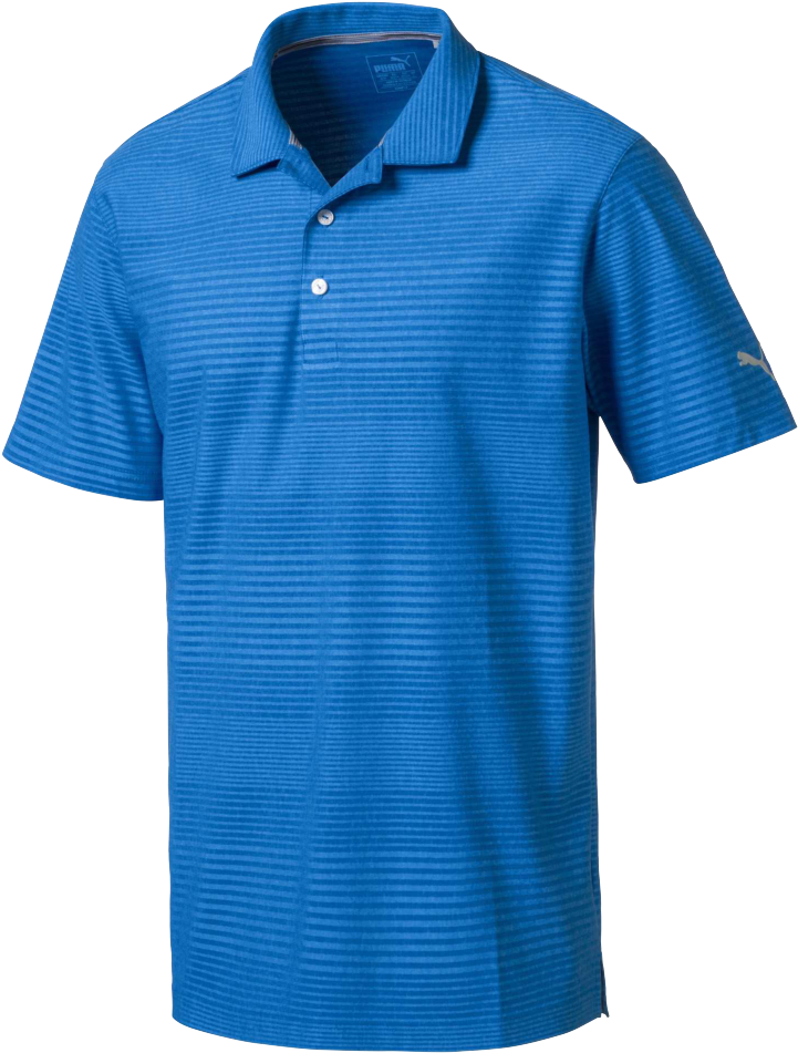 Blue Puma Polo Shirt PNG Image