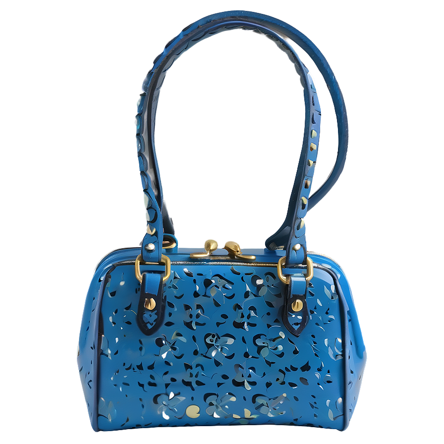 Blue Purse Png 05242024 PNG Image