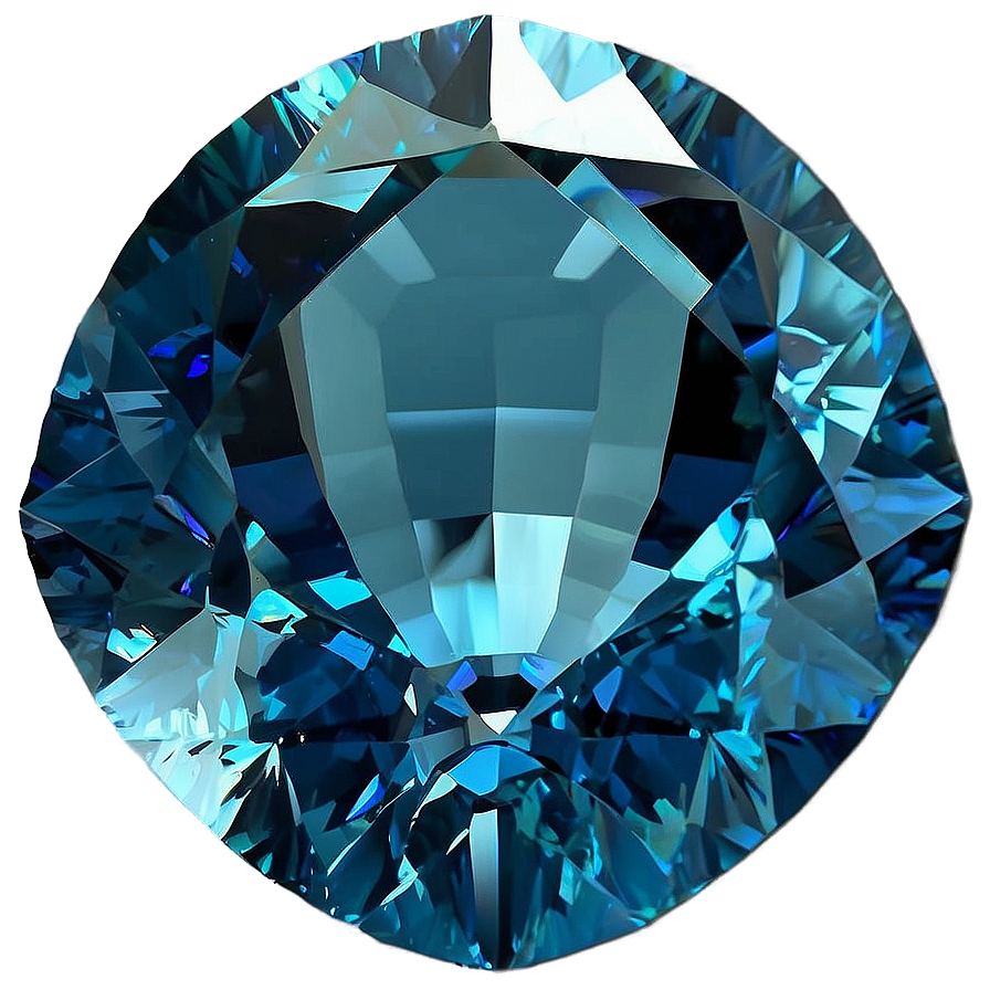 Blue Quartz Gemstone Png Kvr30 PNG Image