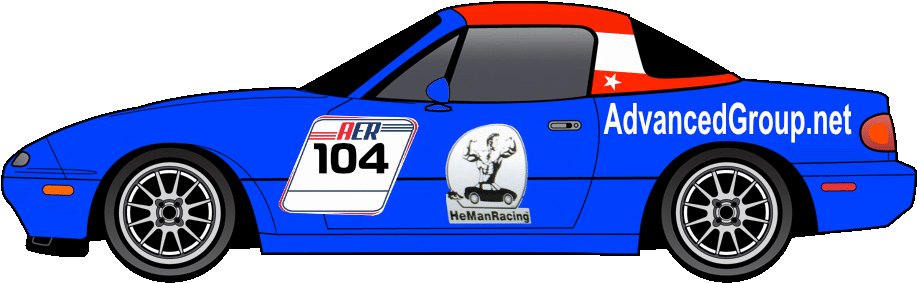 Blue Rally Car Side View PNG Image