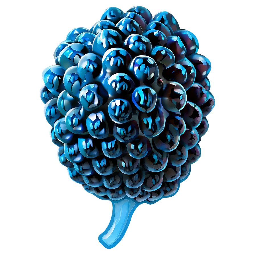 Blue Raspberry Spark Png 24 PNG Image