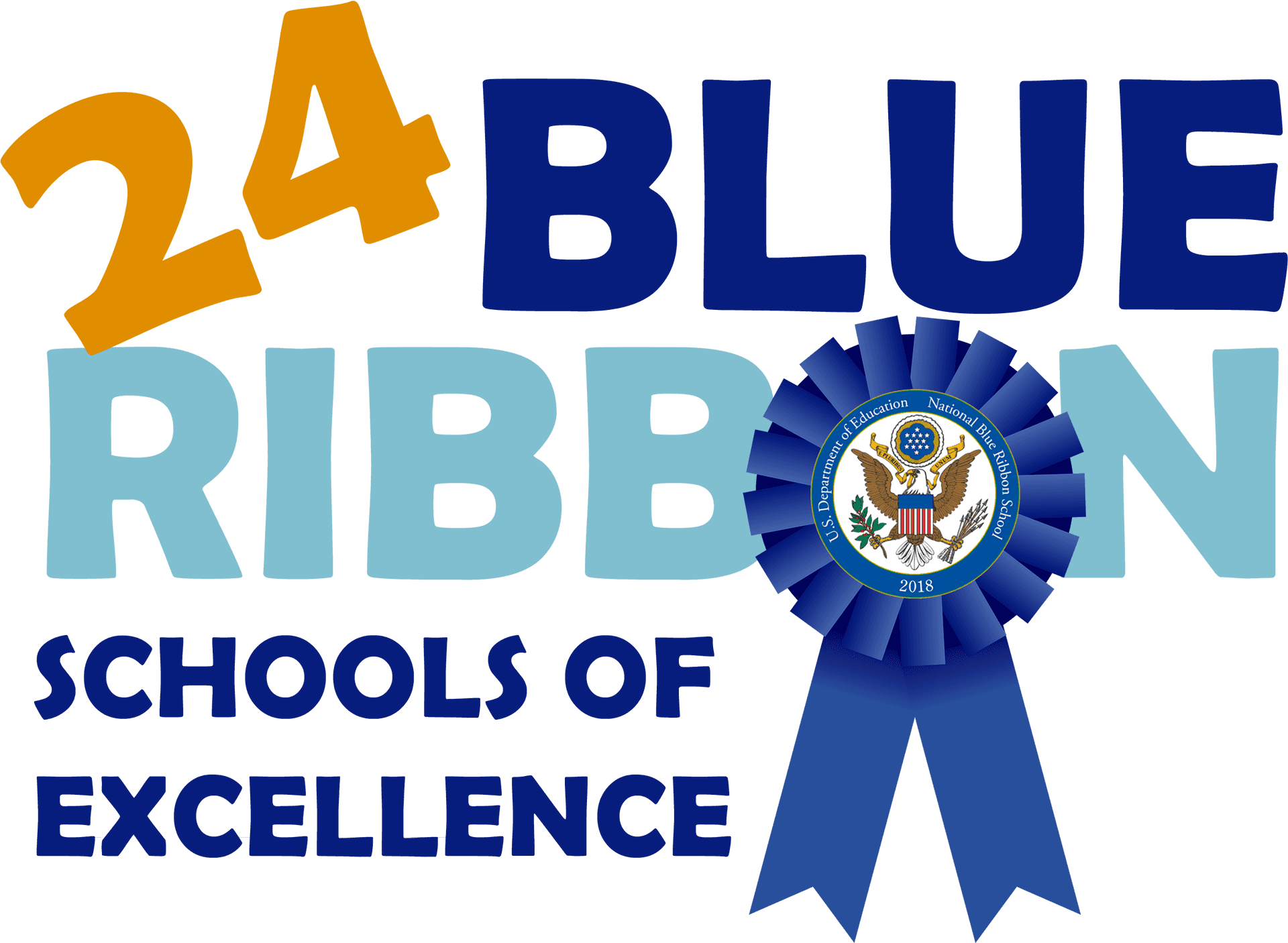 Blue Ribbon Schoolsof Excellence Logo PNG Image