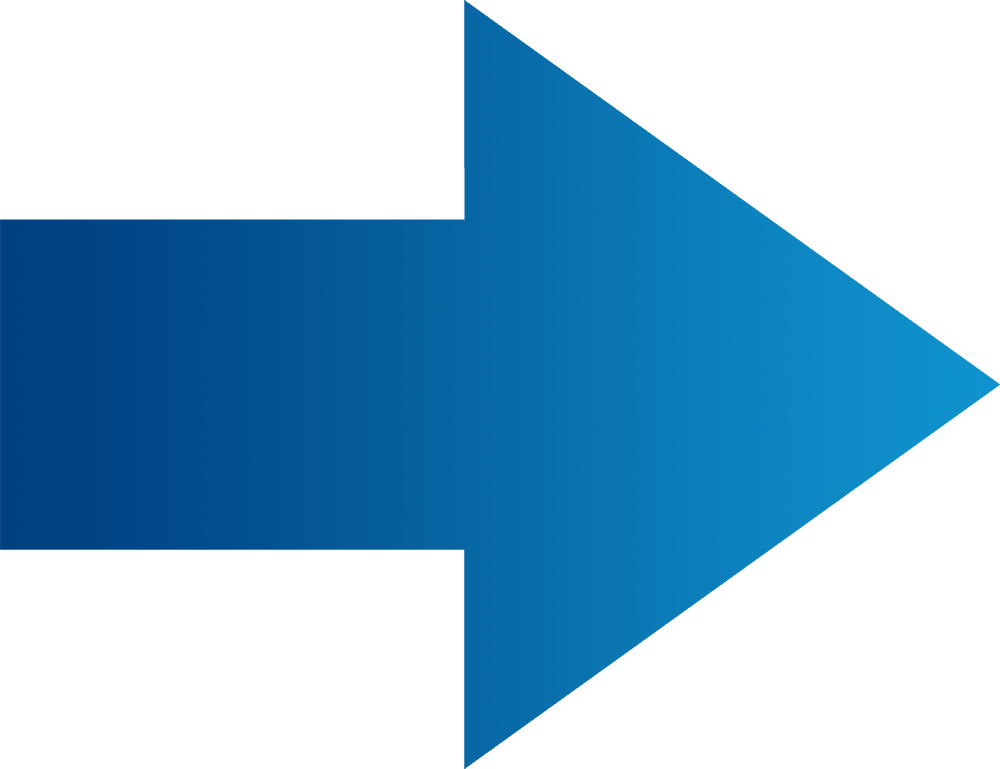 Blue Right Arrow Clipart PNG Image