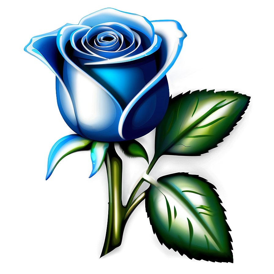 Blue Rose Icon Png Jmn PNG Image