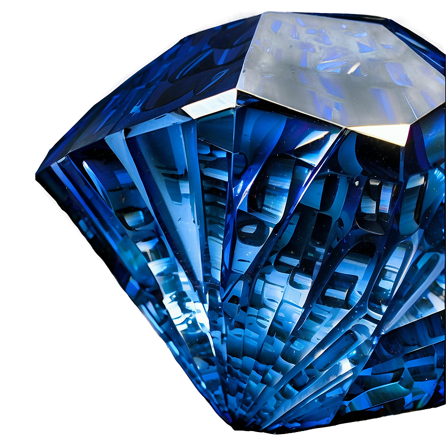 Blue Sapphire Crystal Png Ttj PNG Image