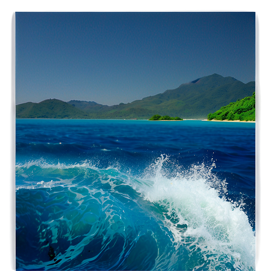 Blue Sea Wave Png Ndd13 PNG Image