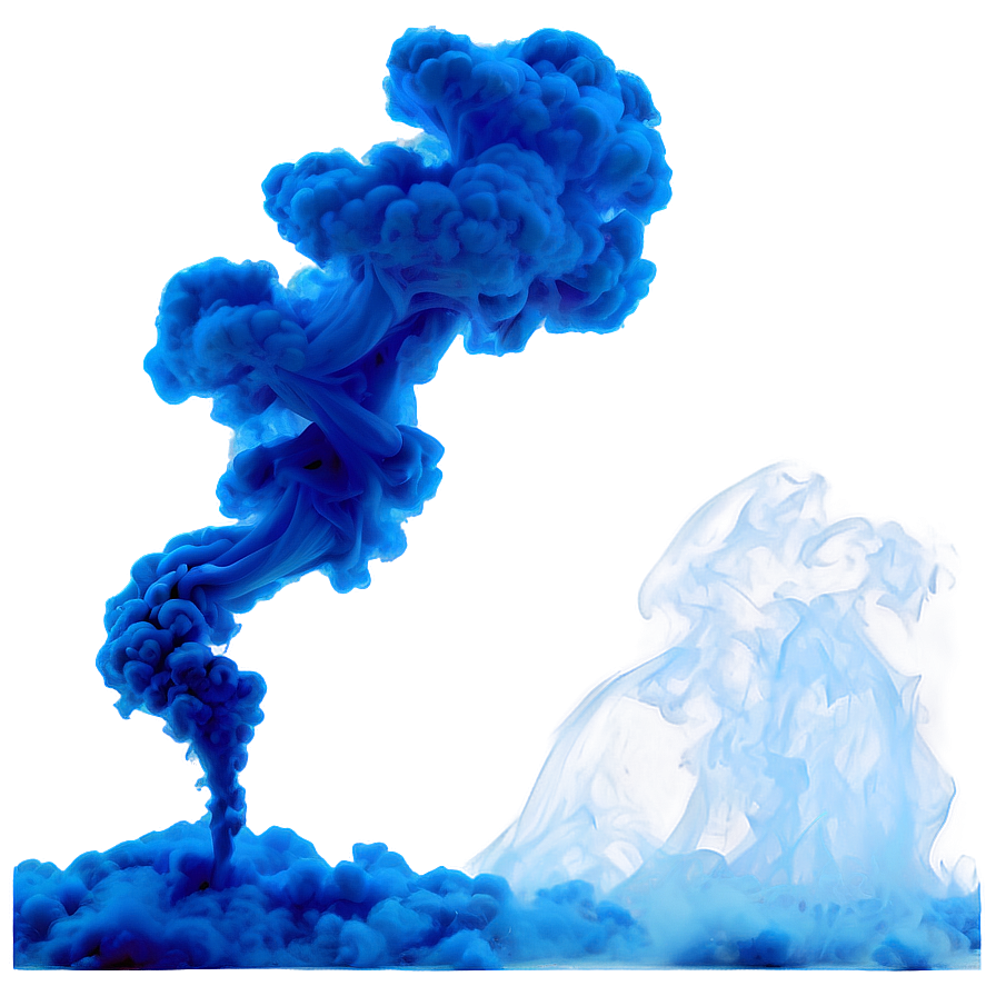 Blue Smoke Effect Png Jis PNG Image