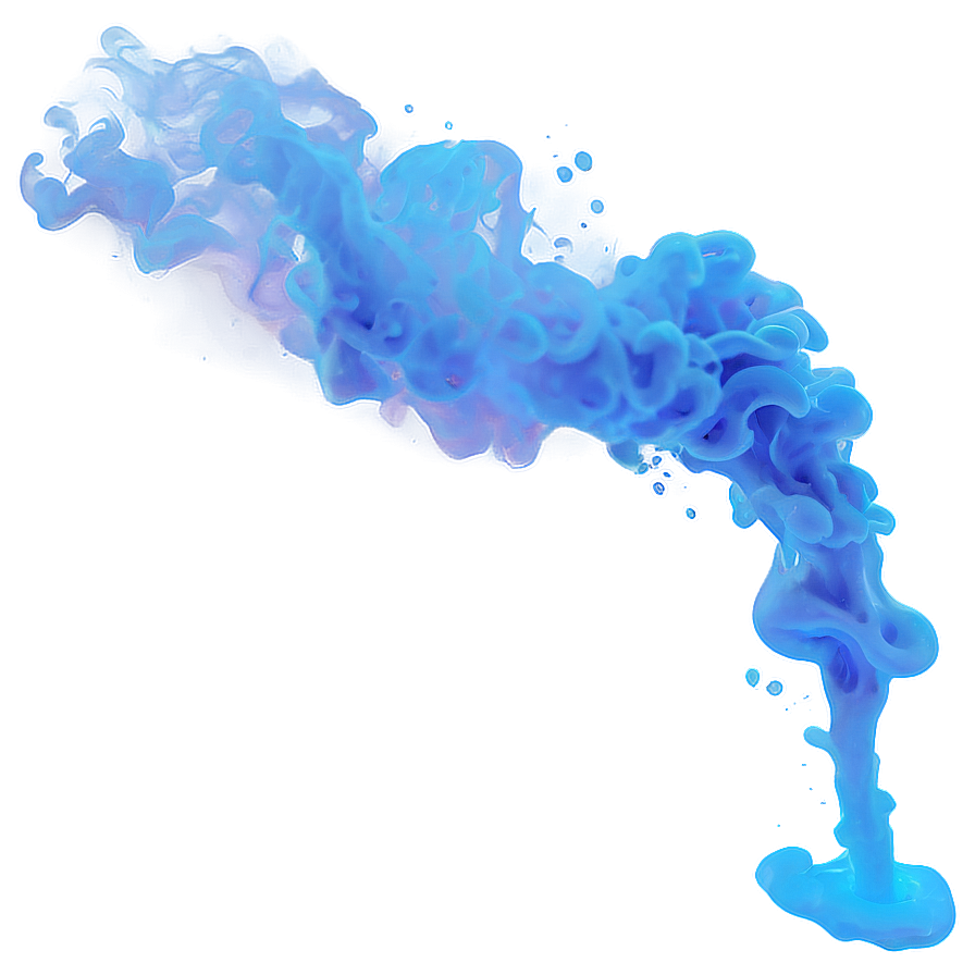 Blue Smoke Splash Png Vyy22 PNG Image