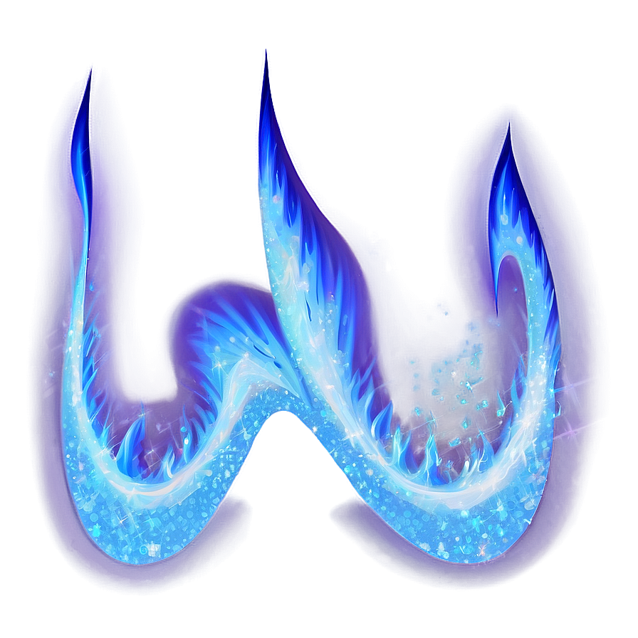 Blue Sparkle Fire Png Ope65 PNG Image