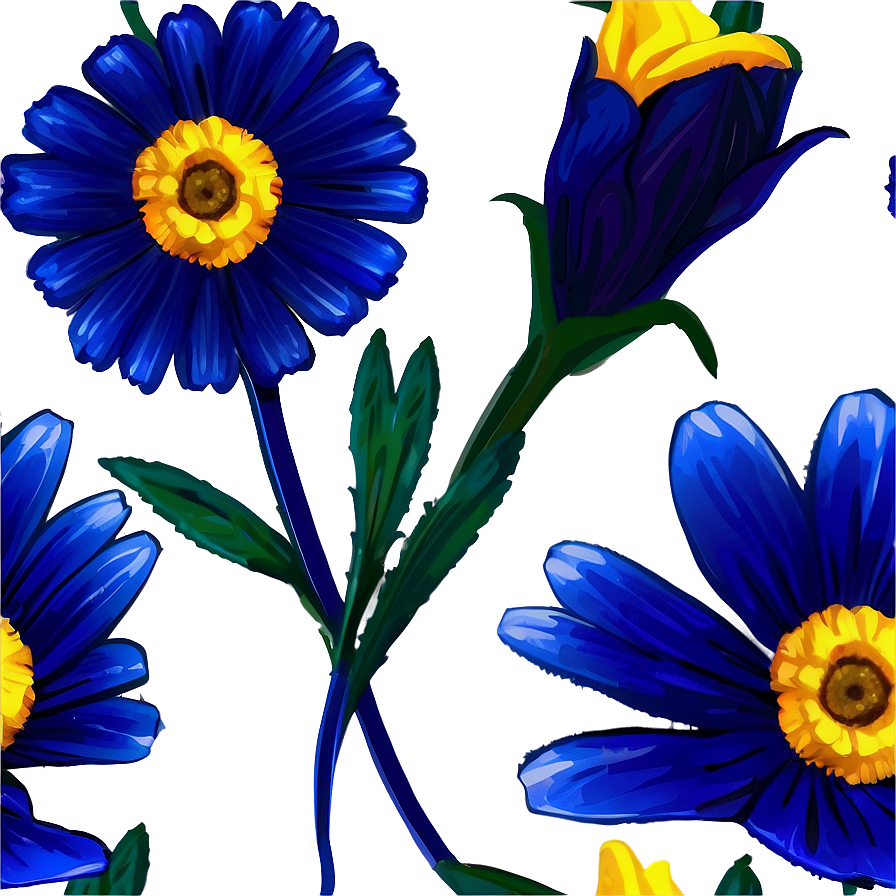 Blue Spring Flower Png 28 PNG Image