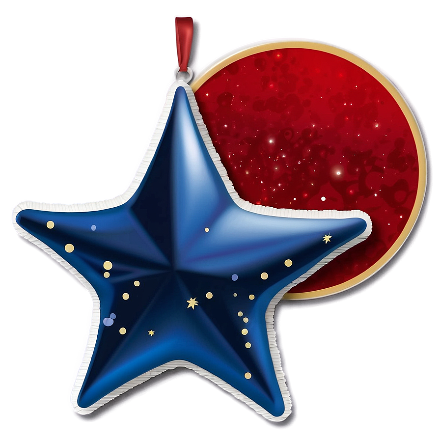 Blue Star Sticker Png 87 PNG Image