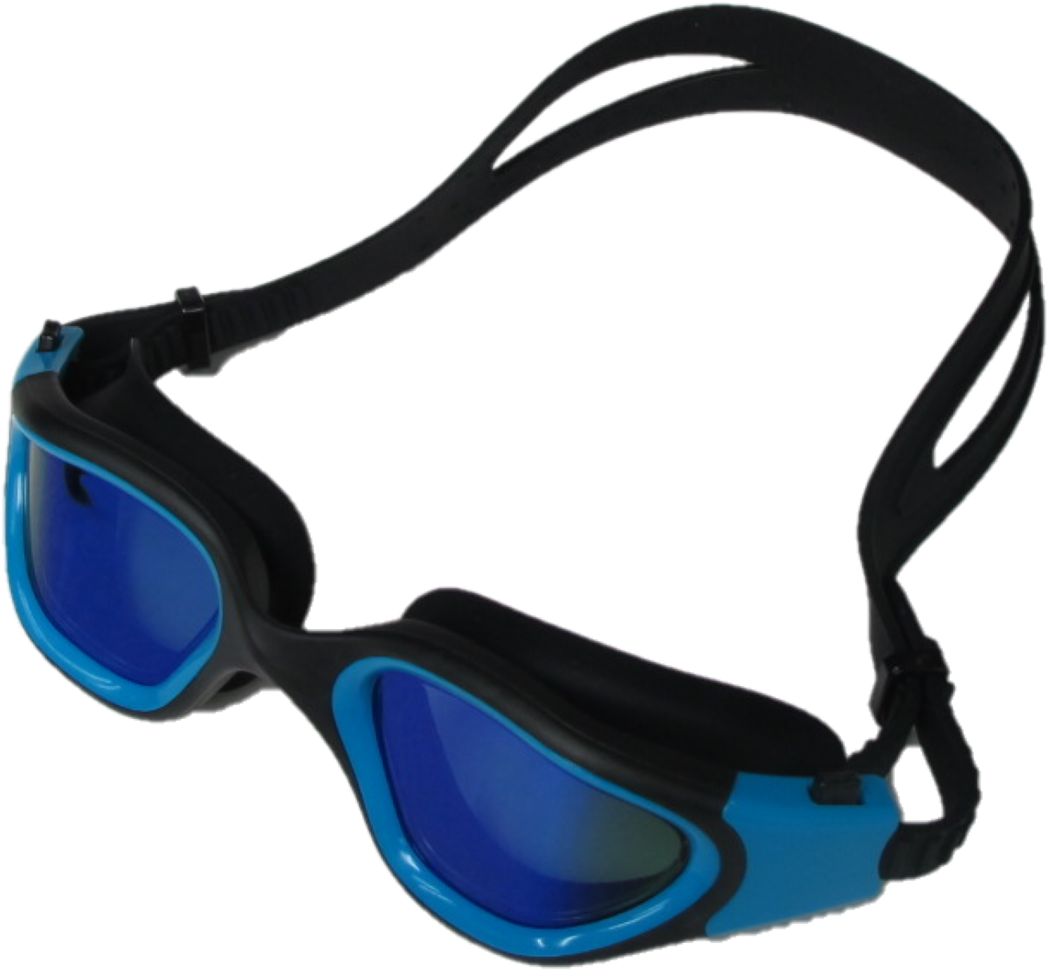 Blue Swimming Goggles PNG Image