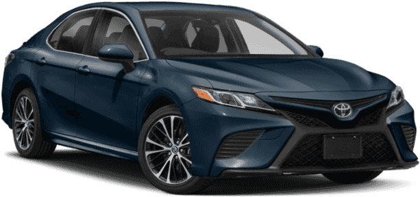 Blue Toyota Camry Sedan2023 PNG Image