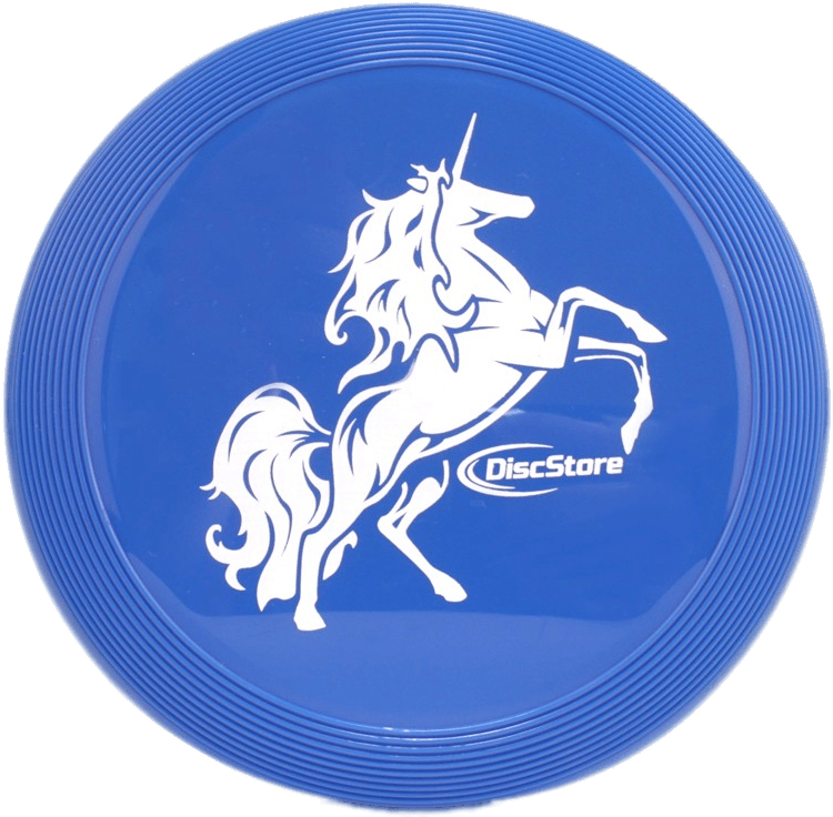 Blue Unicorn Frisbee Disc Store PNG Image