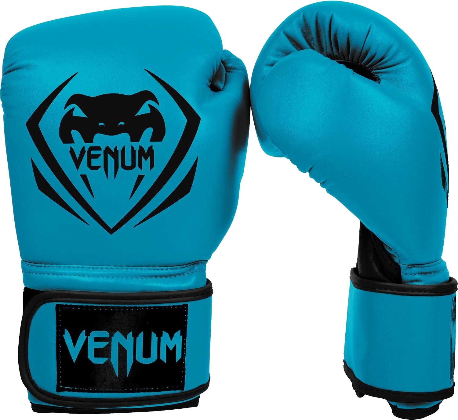 Blue Venum Boxing Gloves PNG Image