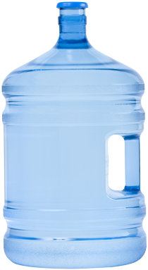 Blue Water Jug Transparent Background PNG Image