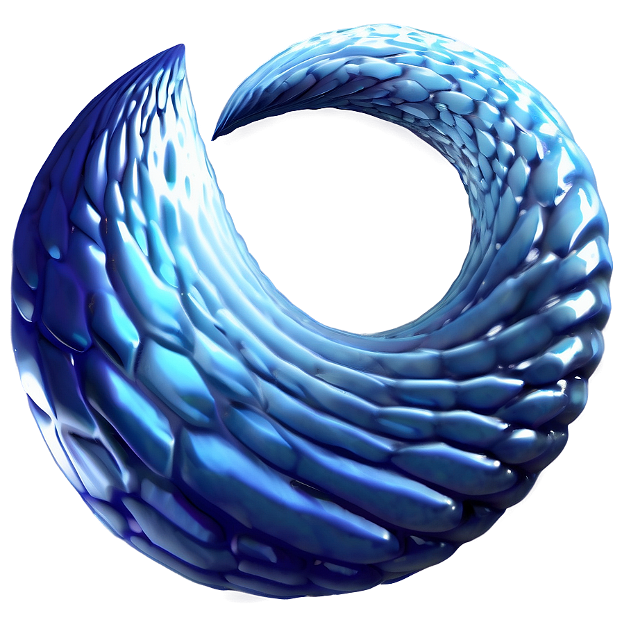 Blue Wave Abstract Png Siv PNG Image