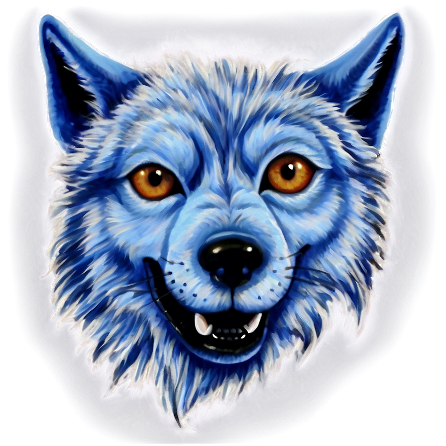 Blue Wolf Eyes Png 2 PNG Image