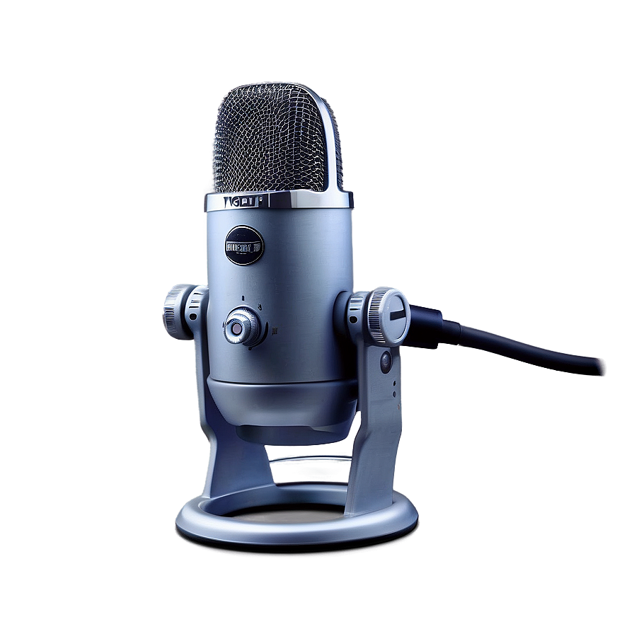 Blue Yeti Commentary Microphone Png Ydx PNG Image