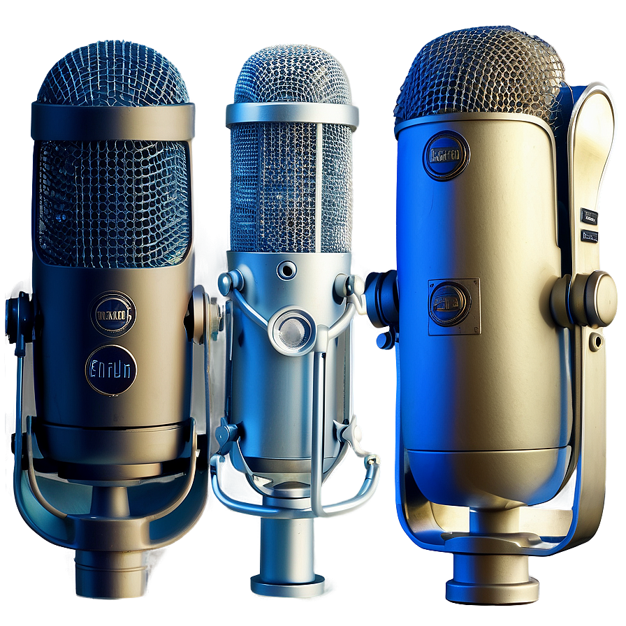 Blue Yeti Crystal Clear Microphone Png Ays85 PNG Image