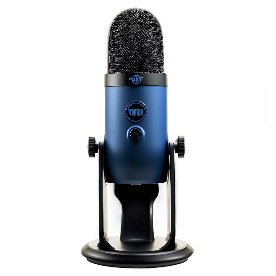 Blue Yeti Streaming Gear Mic Png Xoq PNG Image