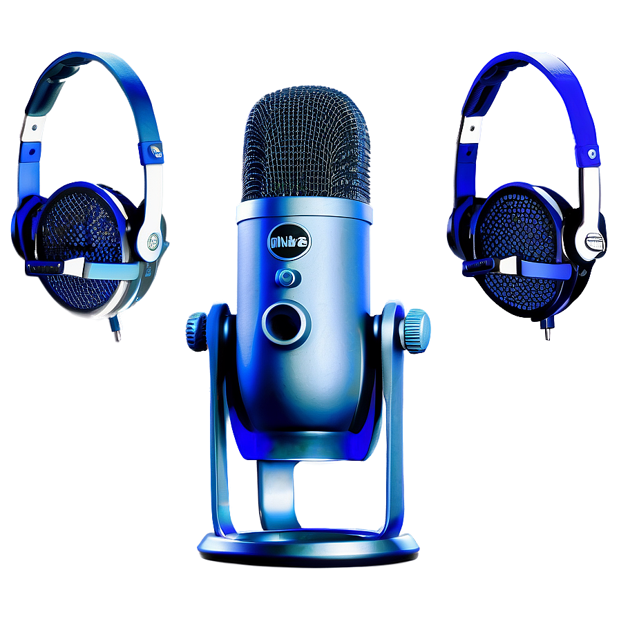 Blue Yeti Studio Mic Png Htk26 PNG Image