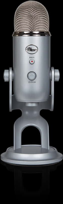 Blue Yeti U S B Microphone PNG Image