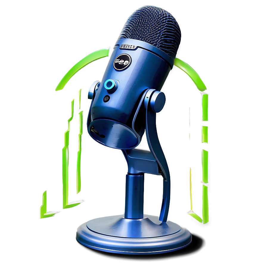 Blue Yeti Zero Latency Microphone Png Jit PNG Image