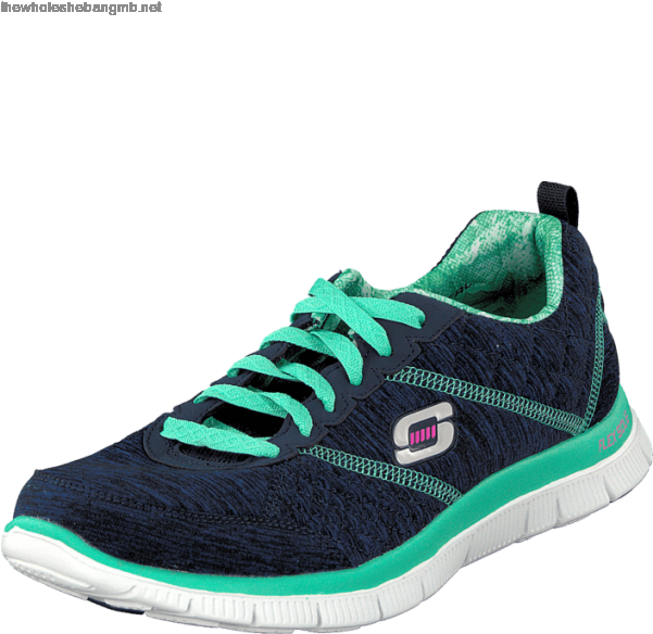 Blueand Green Sporty Sneaker.png PNG Image