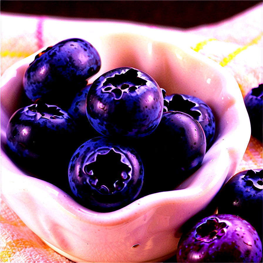 Blueberries And Cream Png 05242024 PNG Image