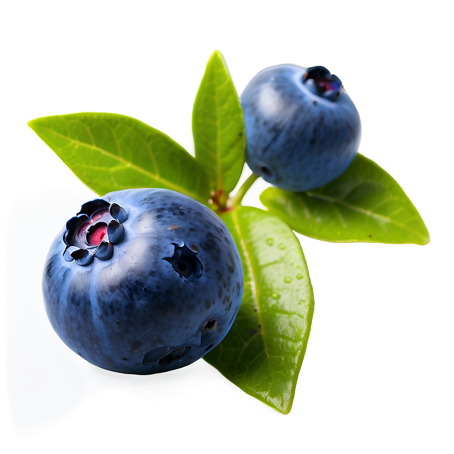 Blueberries On White Png 79 PNG Image