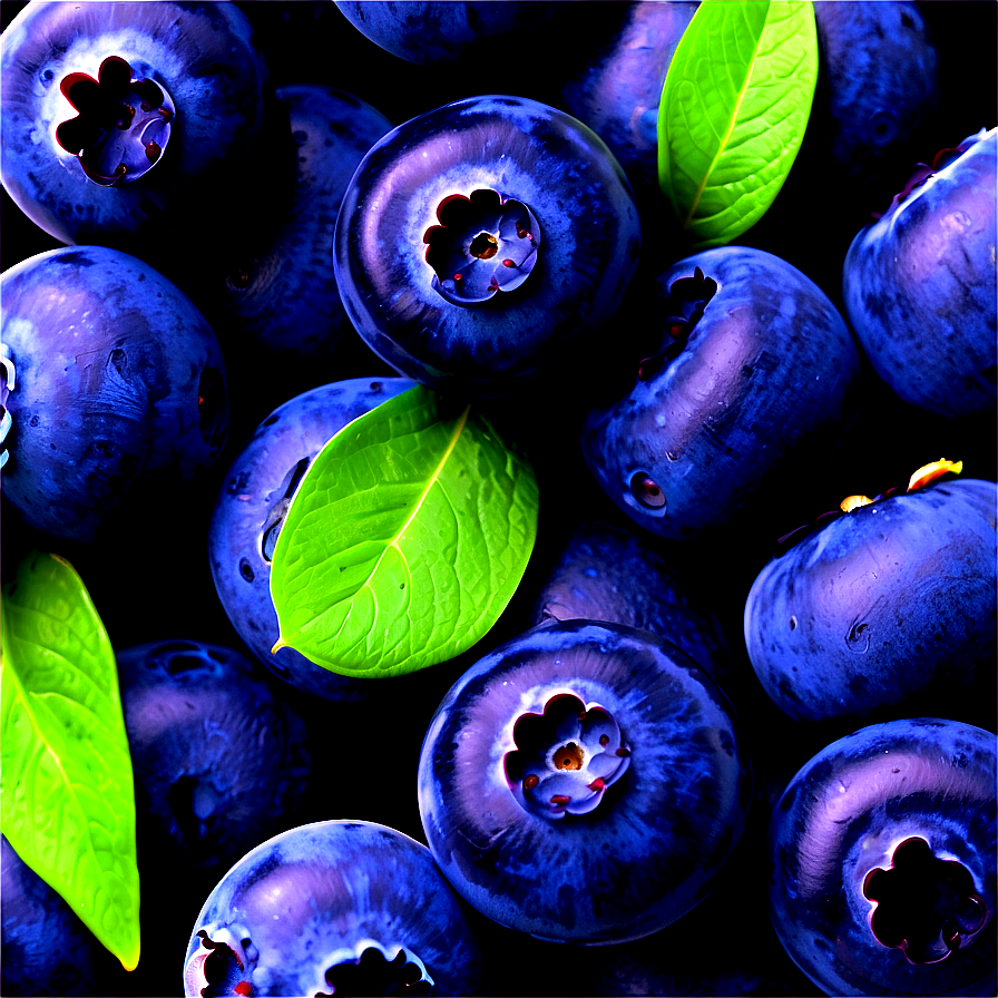 Blueberry Closeup Png 52 PNG Image