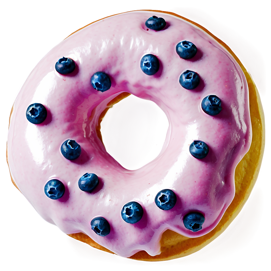 Blueberry Donut Png 7 PNG Image