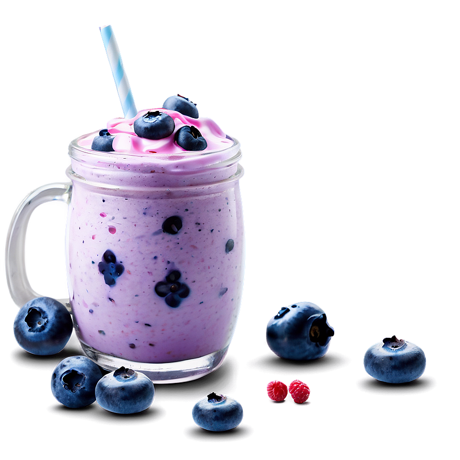 Blueberry Milkshake Png 31 PNG Image