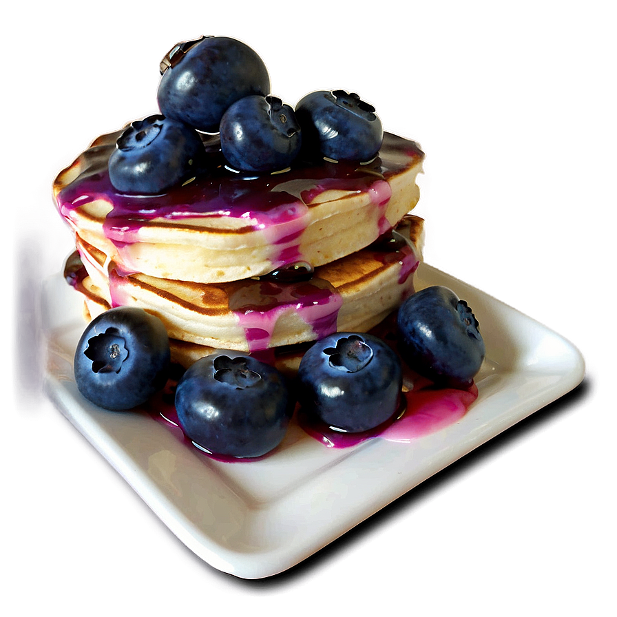 Blueberry Pancake Delight Png Gtf PNG Image