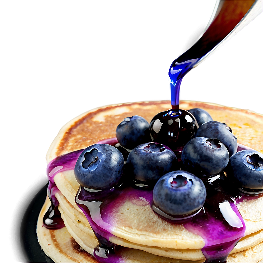 Blueberry Pancake Delight Png Vwd80 PNG Image